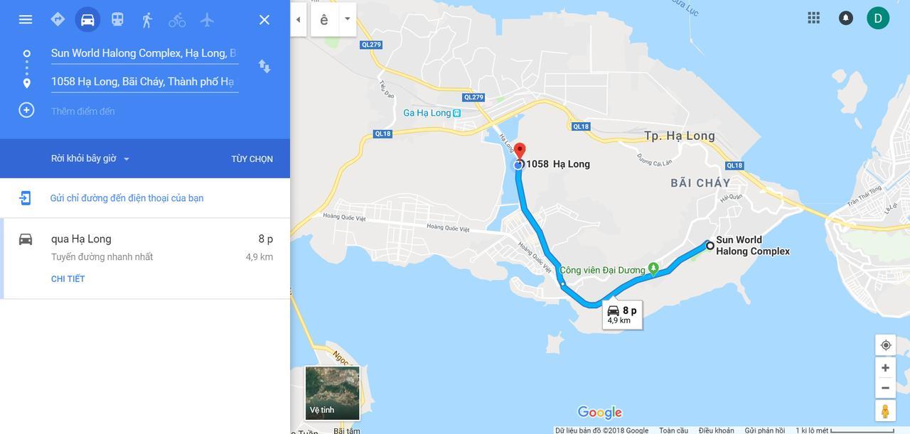 Viet Dung Motel Ha Long Exteriör bild